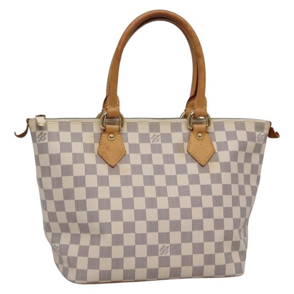 LOUIS VUITTON Damier Azur Saleya PM Tote Bag N51186 - Picture 1 of 16
